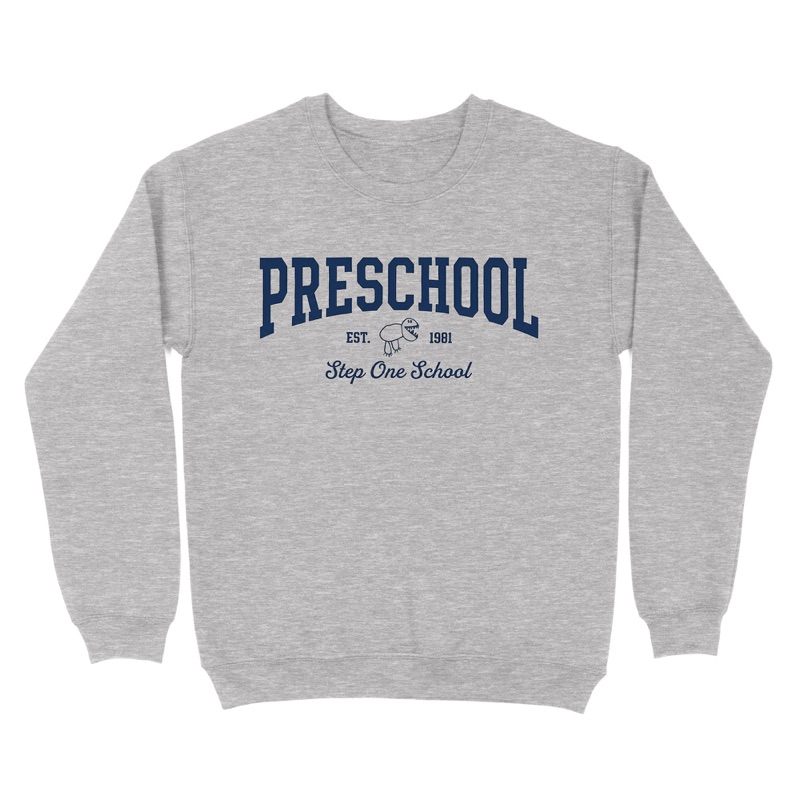 PRESCHOOL varsity sweatshirt