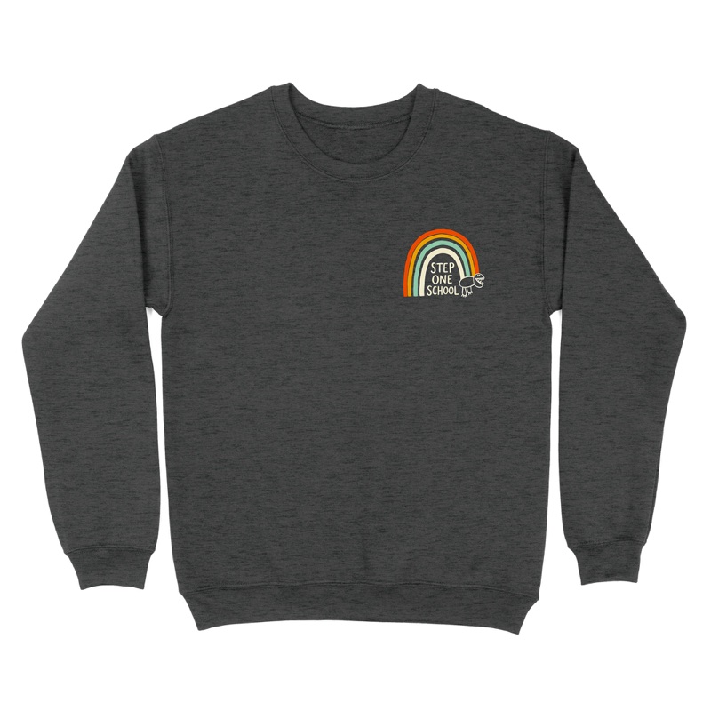Retro Rainbow crewneck